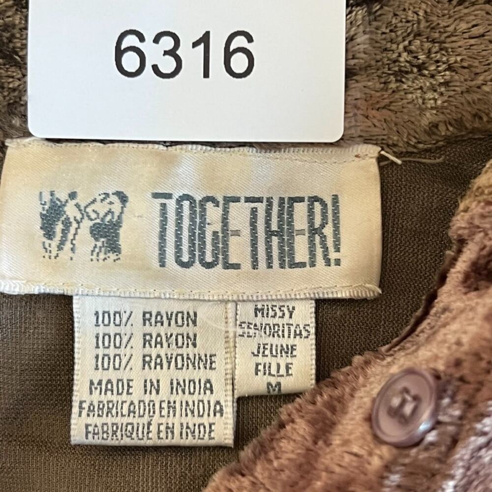 Together Multicolor Patchwork Blouse - image 8